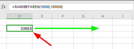 How To Generate Random Numbers In Excel - RANDBETWEEN generates multiple numbers. Source: researchcup.com