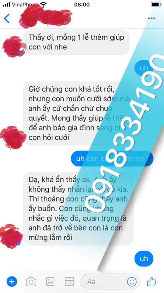 bùa yêu bằng tên tuổi