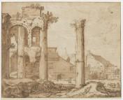 Pieter Lastman, View of the Forum of Nerva in Rome. Rijksmuseum Amsterdam