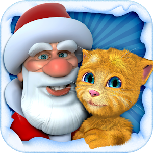 Talking Santa meets Ginger + apk Download