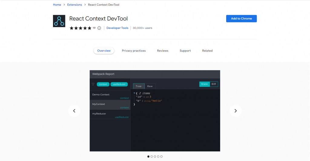 React Context DevTool