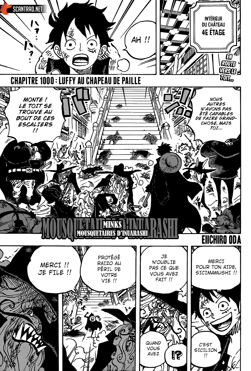 One Piece: Chapter 1000 - Page 2