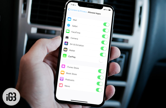   How to stop iPhone from automatically playing music in the car 