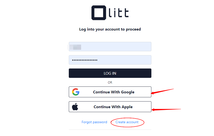 using olitt free website builder to create homepage 