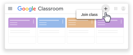Click Join class Click Join class