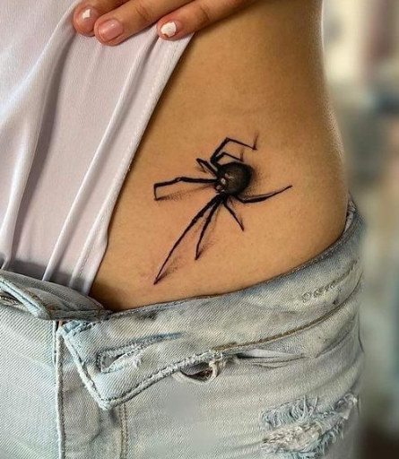 Thick Spider Tattoo