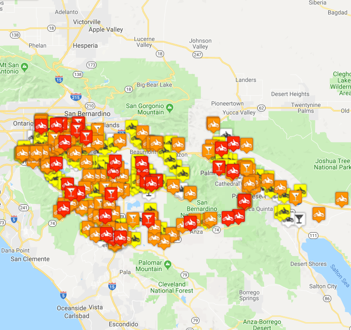 Southern California Motorcycle Accident Statistics