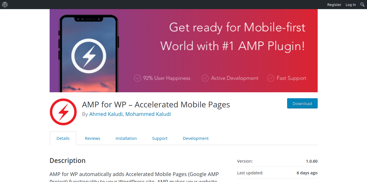 AMP for WP