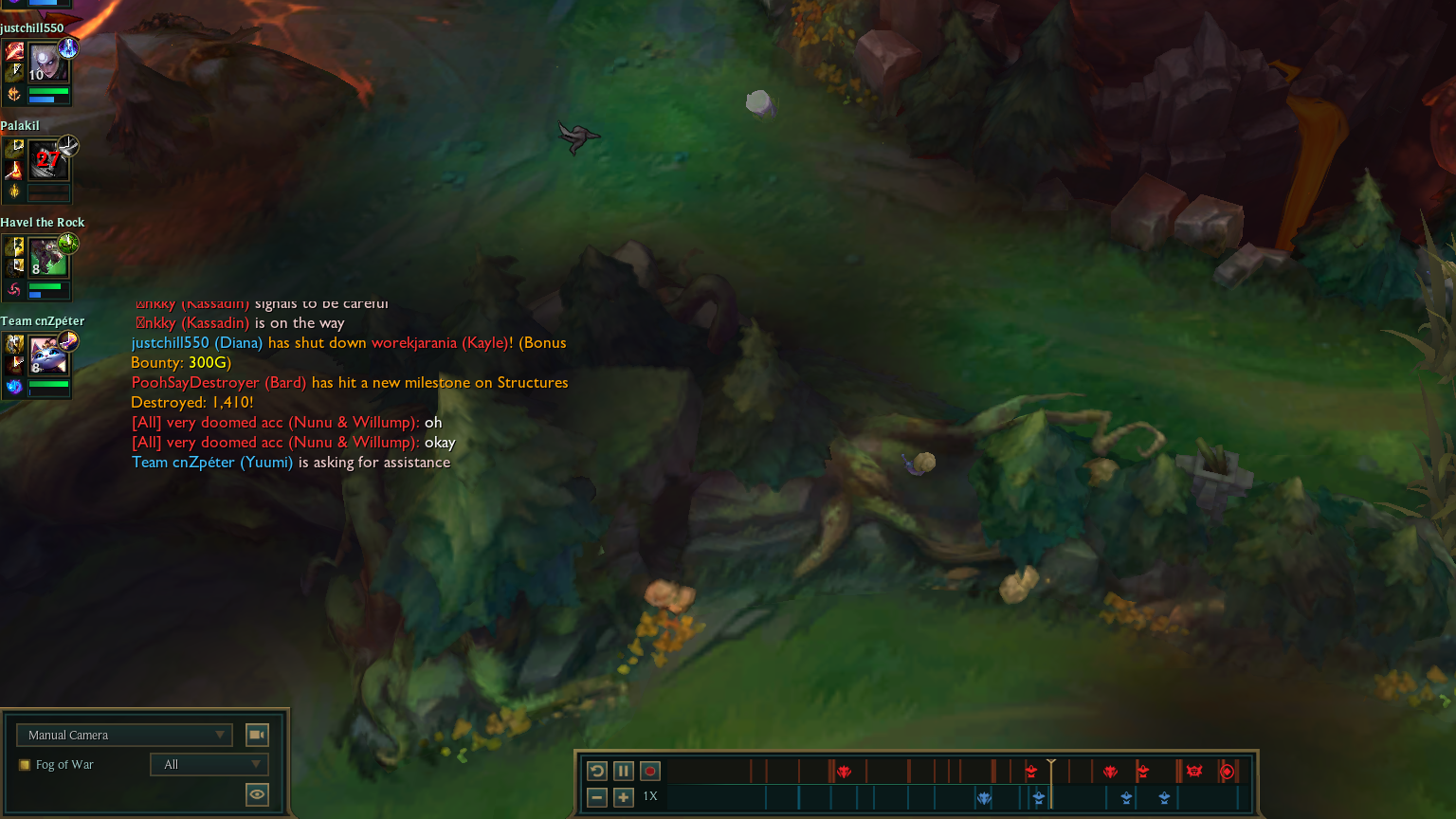 League of Legends - Replay Chat Visible