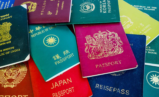 Passports from Different Countries