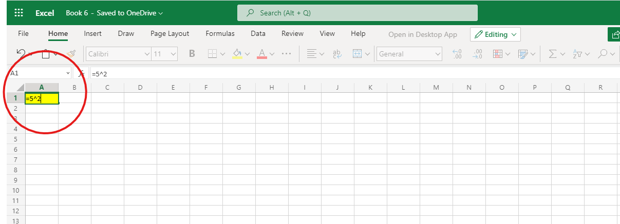 How to square in excel papertrailapi