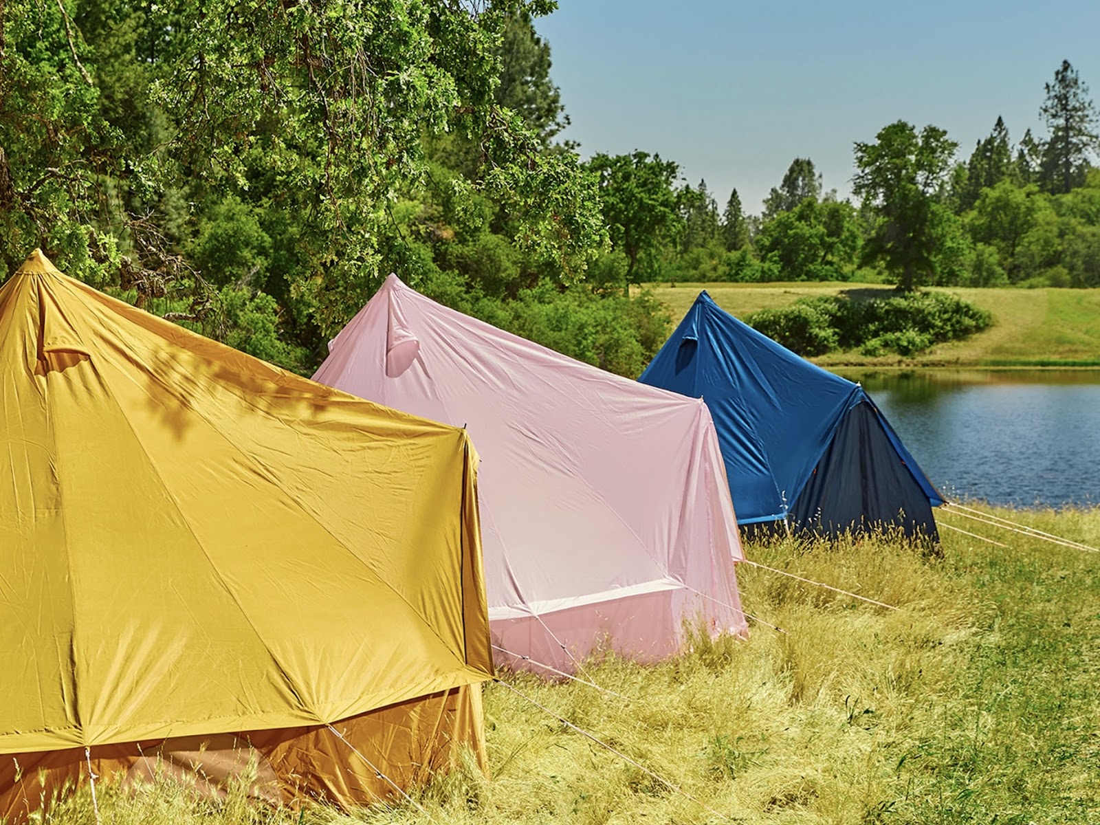 The Get Out tents