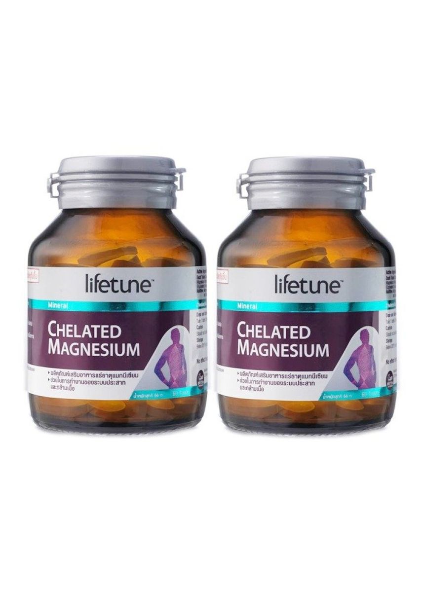 3. อาหารเสริมแมกนีเซียม Lifetune Chelated Magnesium