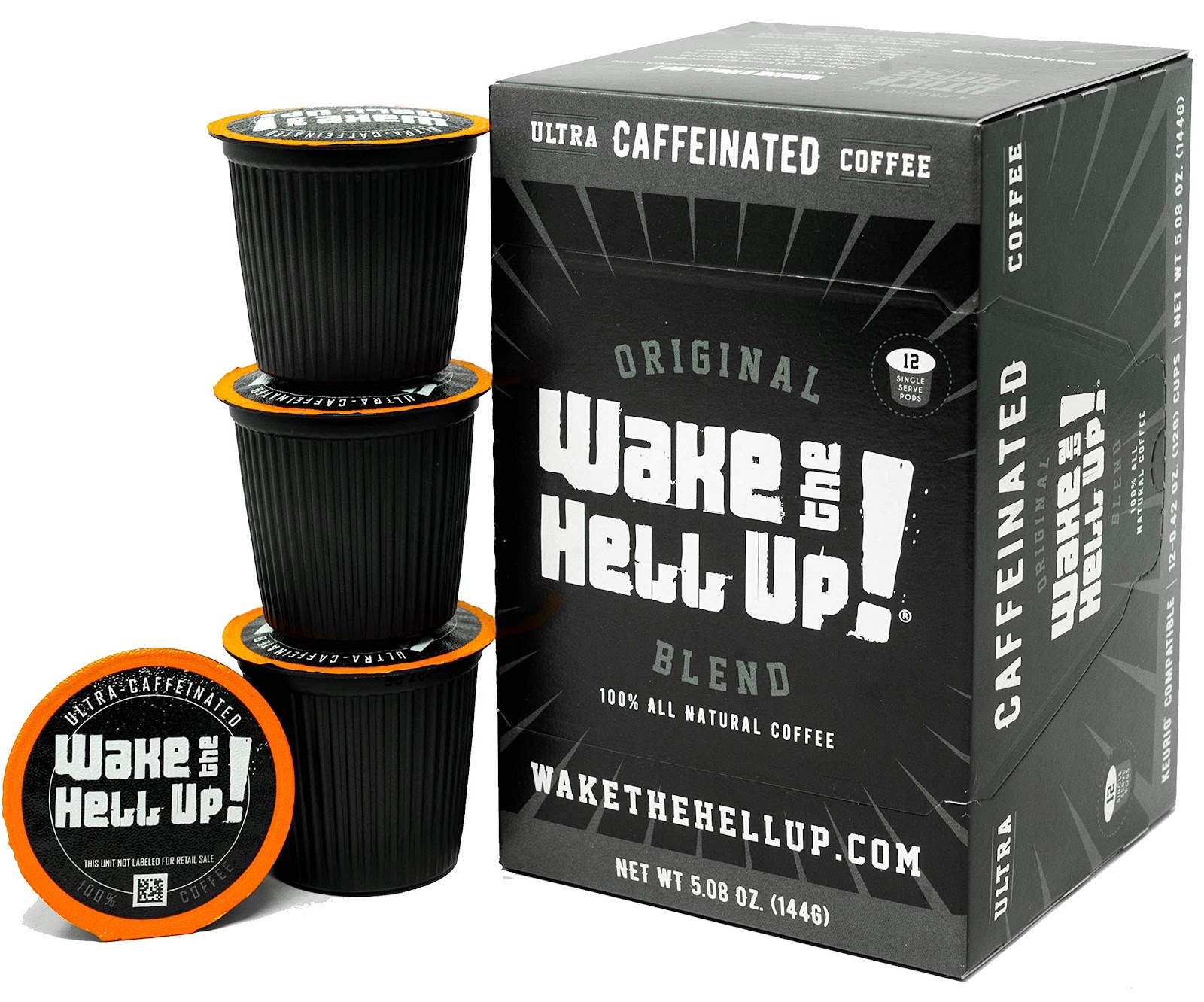 Wake The Hell Up! Coffee Pods