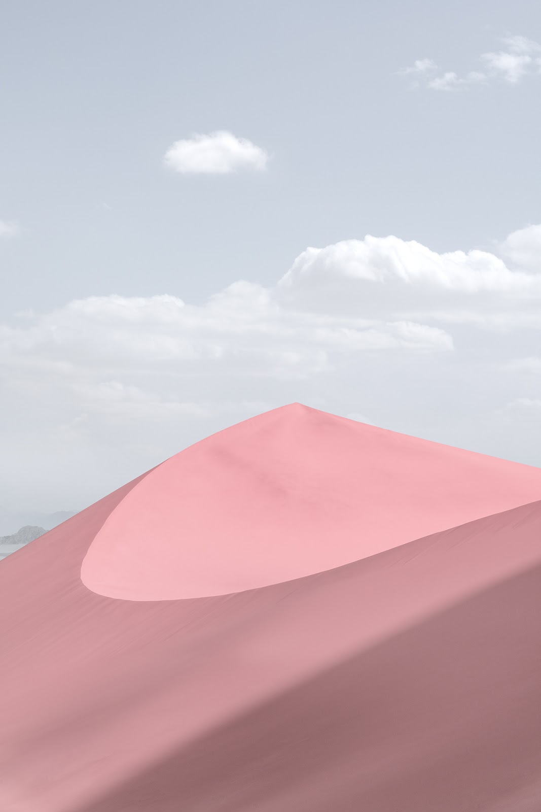 desert Jonas daley Magic Reality pink desert sand hill wallpaper 壁纸  粉色沙漠 魔幻现实 鸣沙山