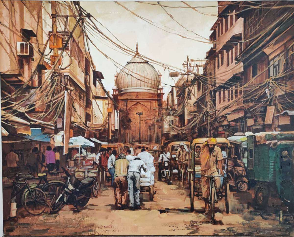 Jama Masjid Painting