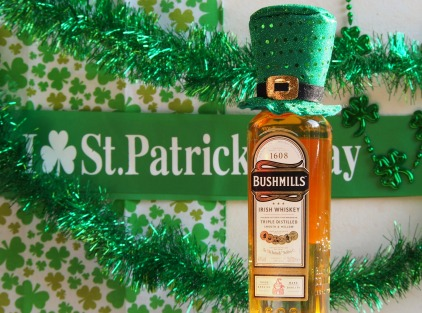 アイルランドの記念日の「セント・パトリックス・デー」にたのしむウイスキー「ブッシュミルズ」の画像