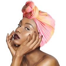how to tie a turban headscarf for special occasions; jersey scarf fabric 