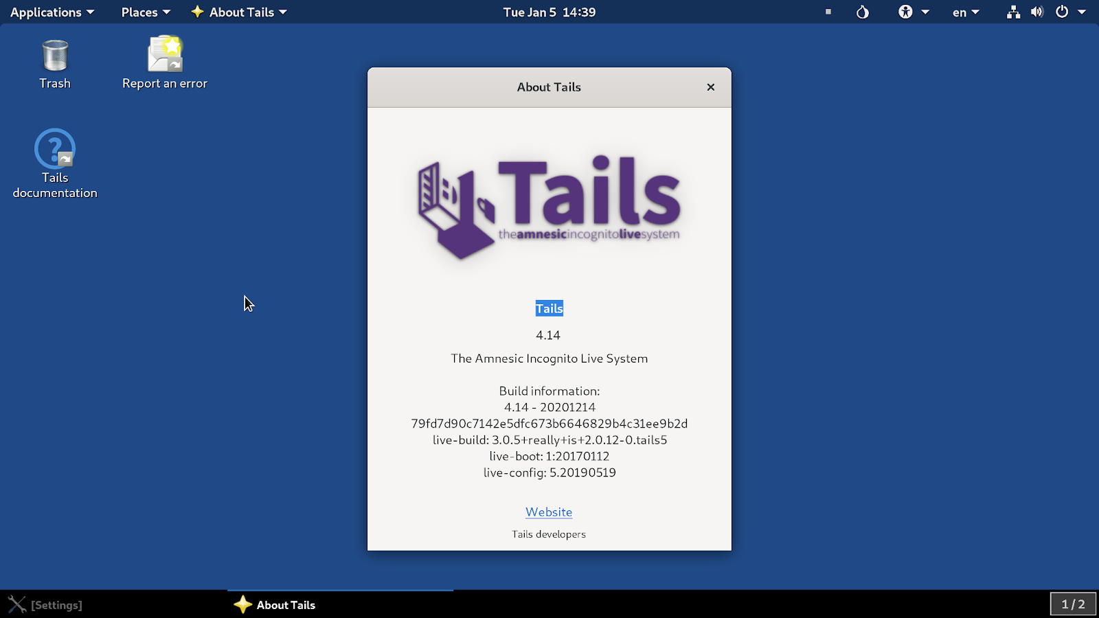 Tails Linux