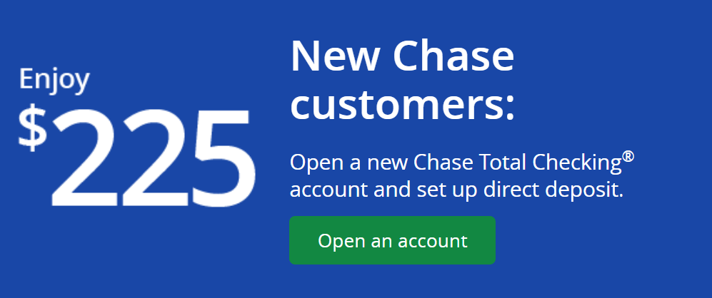 Chase Bank Promotions