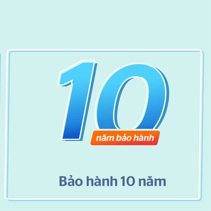 Nệm cao su Dunlopillo World Pure được bảo hành lên tới 10 năm