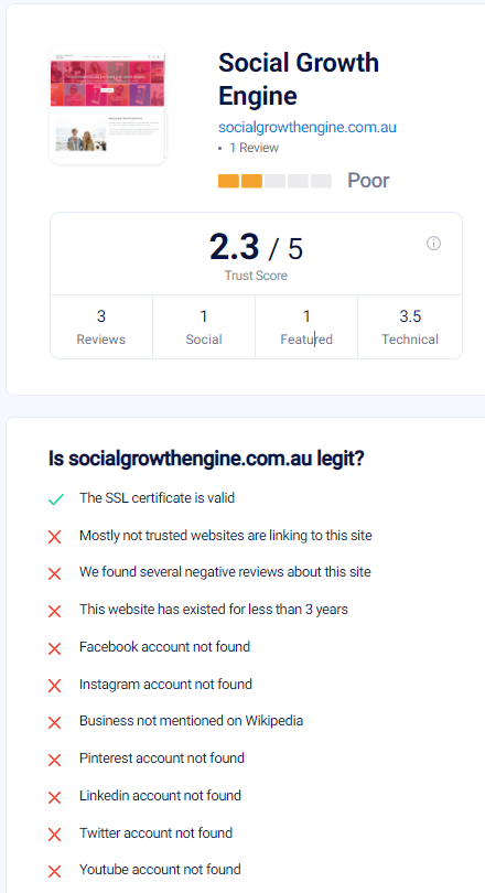 Social Growth Engine Reviews