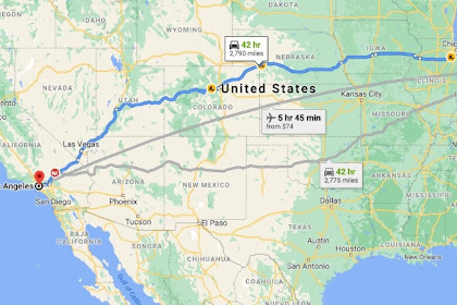 chicago to new york drive cost