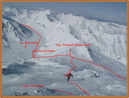 Отчёт о прохождении лыжного туристского спортивного маршрута 5 категории сложности на Камчатке