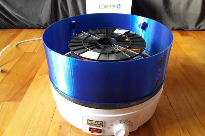 How to create a filament dryer for around $40 using a food