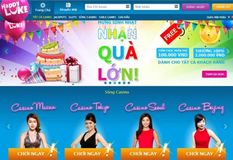 HappyLuke – Tổ chức phổ biến giải đấu bài quy mô lớn Top 10 casino online uy tín