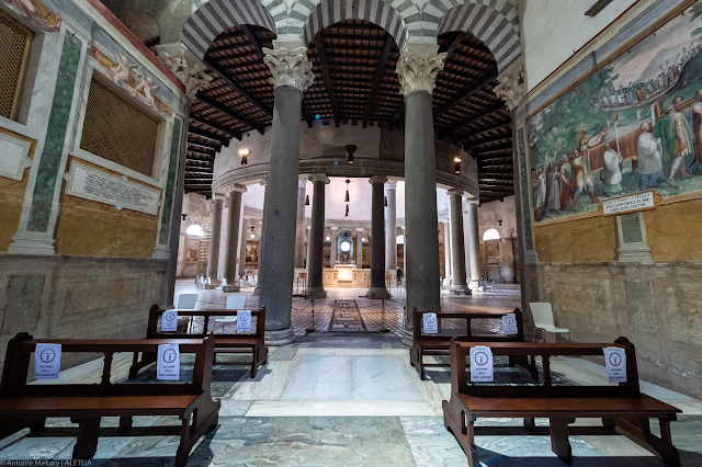 Viếng Vương cung thánh đường Santo Stefano al Celio, tôn kính các vị tử đạo