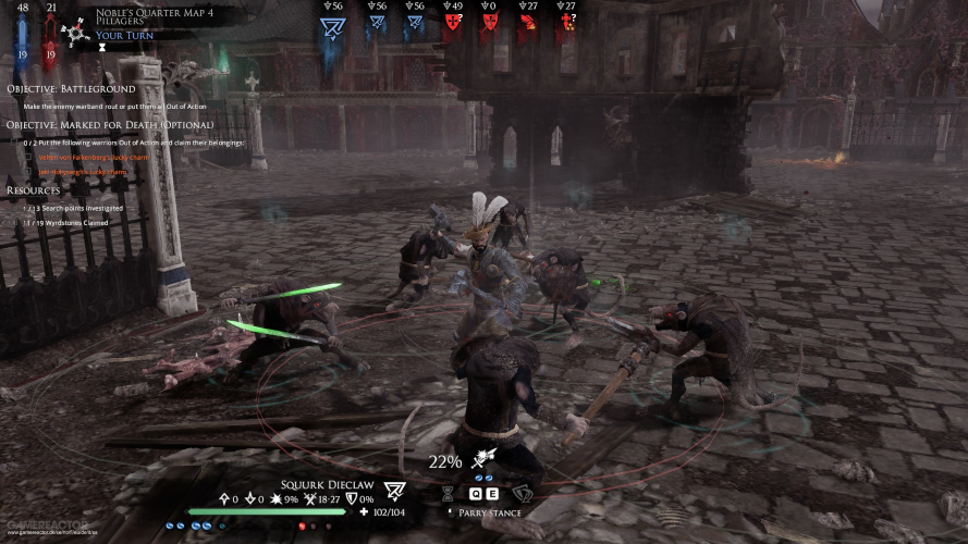 Mordheim in-game screenshot