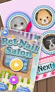 Download Pets Nail Salon - kids games apk