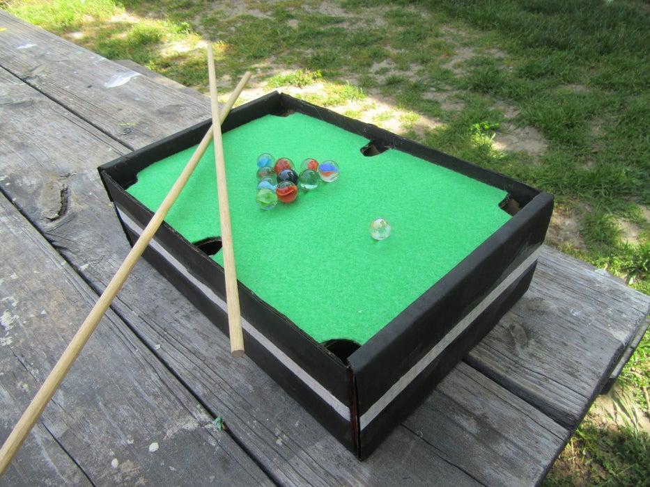 DIY Outdoor Pool Table