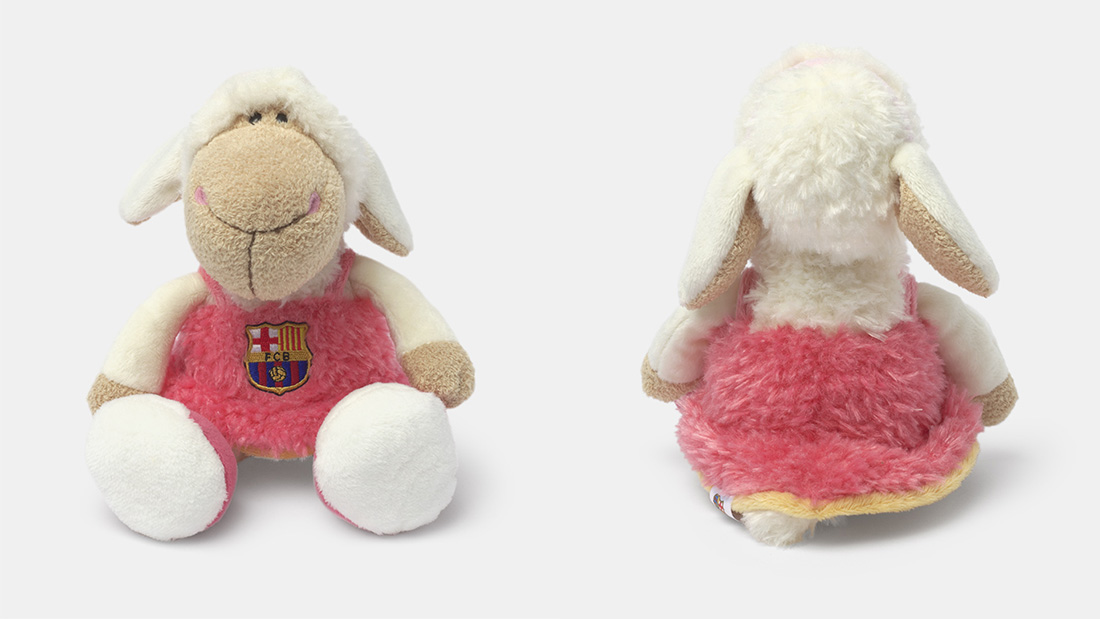 stuffed plush toy barca fan gift good promotional items to give away