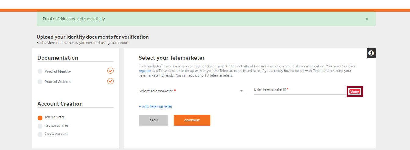 Select the best telemarketer on the Vodafone DLT platform I SMSCountry
