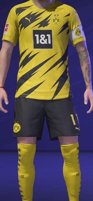 FIFA 21 Dortmund Home kit