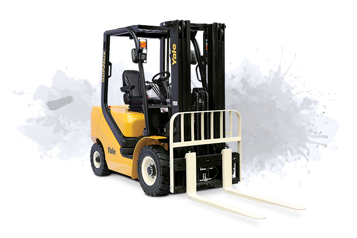 YALE diesel forklift is the ideal choice for a variety of industries