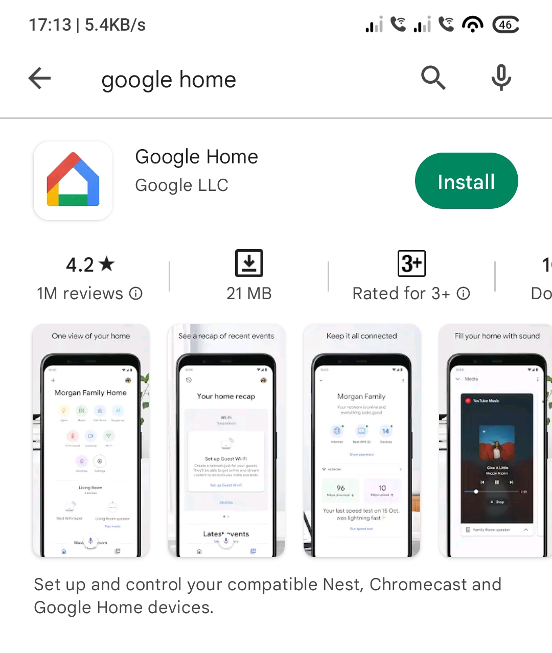 Google Home App