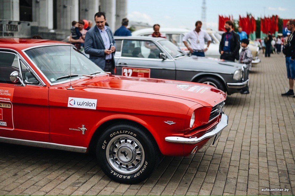 Участники Oldtimer rally под контролем системы Wialon