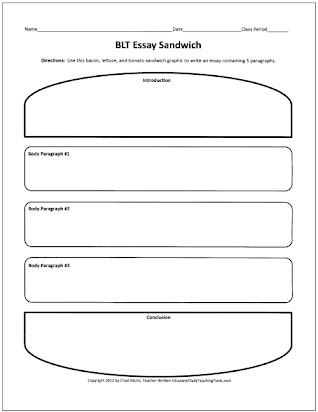 Narrative Essay Graphic Organizer 7th Grade