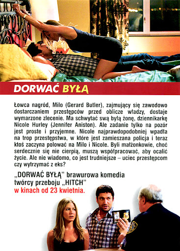 Tył ulotki filmu 'Dorwać Byłą'