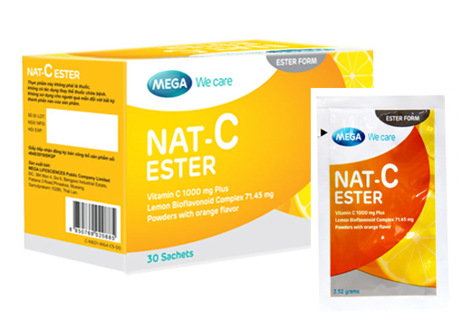 Nat C Ester Vitamin C 1000 Mg Plus Powders With 30 Sachets Ebay