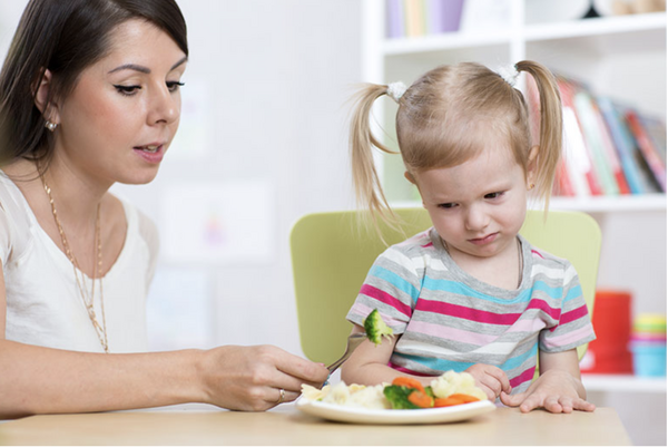 Child refusing to eat food