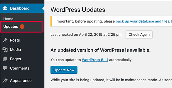 How to Secure WordPress site - Secure Updates