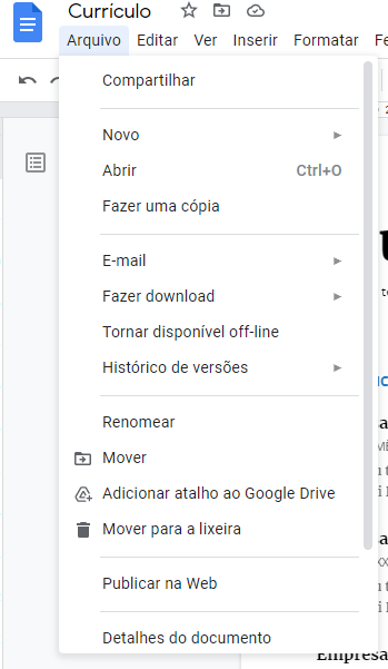 Salvando em pdf