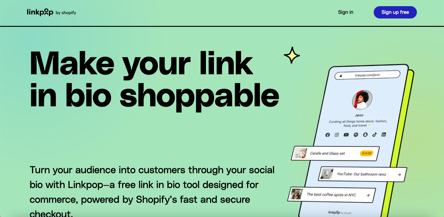 Linkpop Official Site