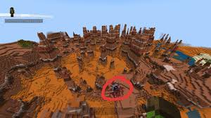 What are eroded badlands biomes in Minecraft?