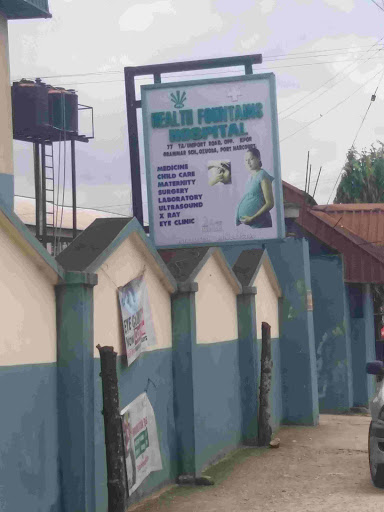 Health Fountains Hospital, No 77 NTA / UNIPORT Road Opposite Akpor Grammar School, Ozuoba, Nigeria, Hospital, state Rivers