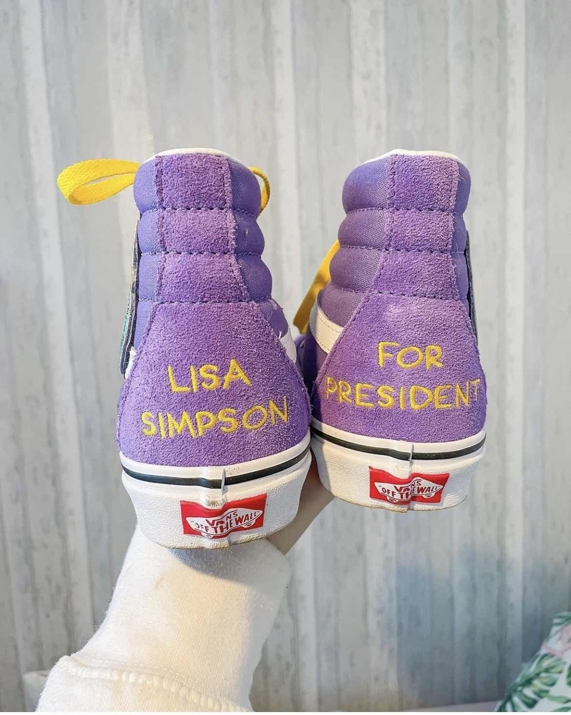 vans x the simpsons - Lisa Simpson for president 